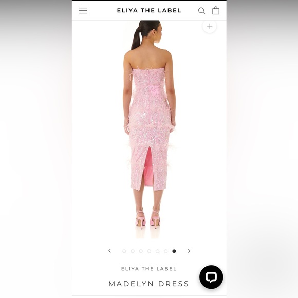 Eliya the Label dress. Pink Madelyn Dress - Picture 3 of 7